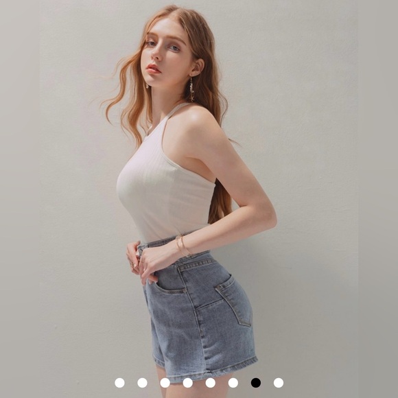 NEW! AIR SPACE Breezy Cooling No Filter Denim Shorts - Picture 3 of 6